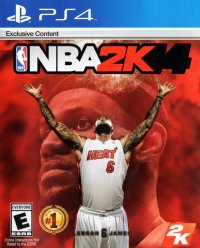 NBA 2K14 Playstation 4 US box art